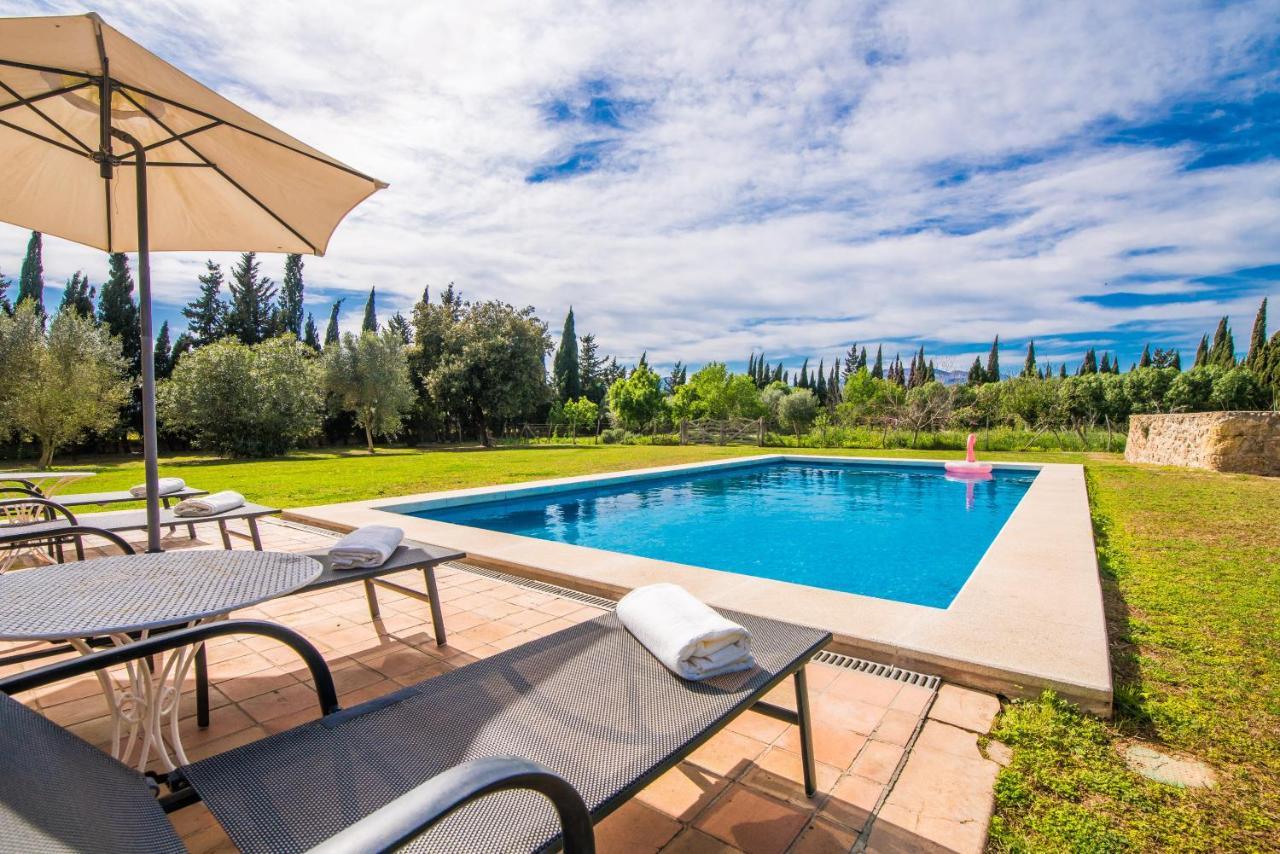 Traumhafte Finca Son Senyor - Mit Pferdekoppel Vila Sa Pobla Exterior foto