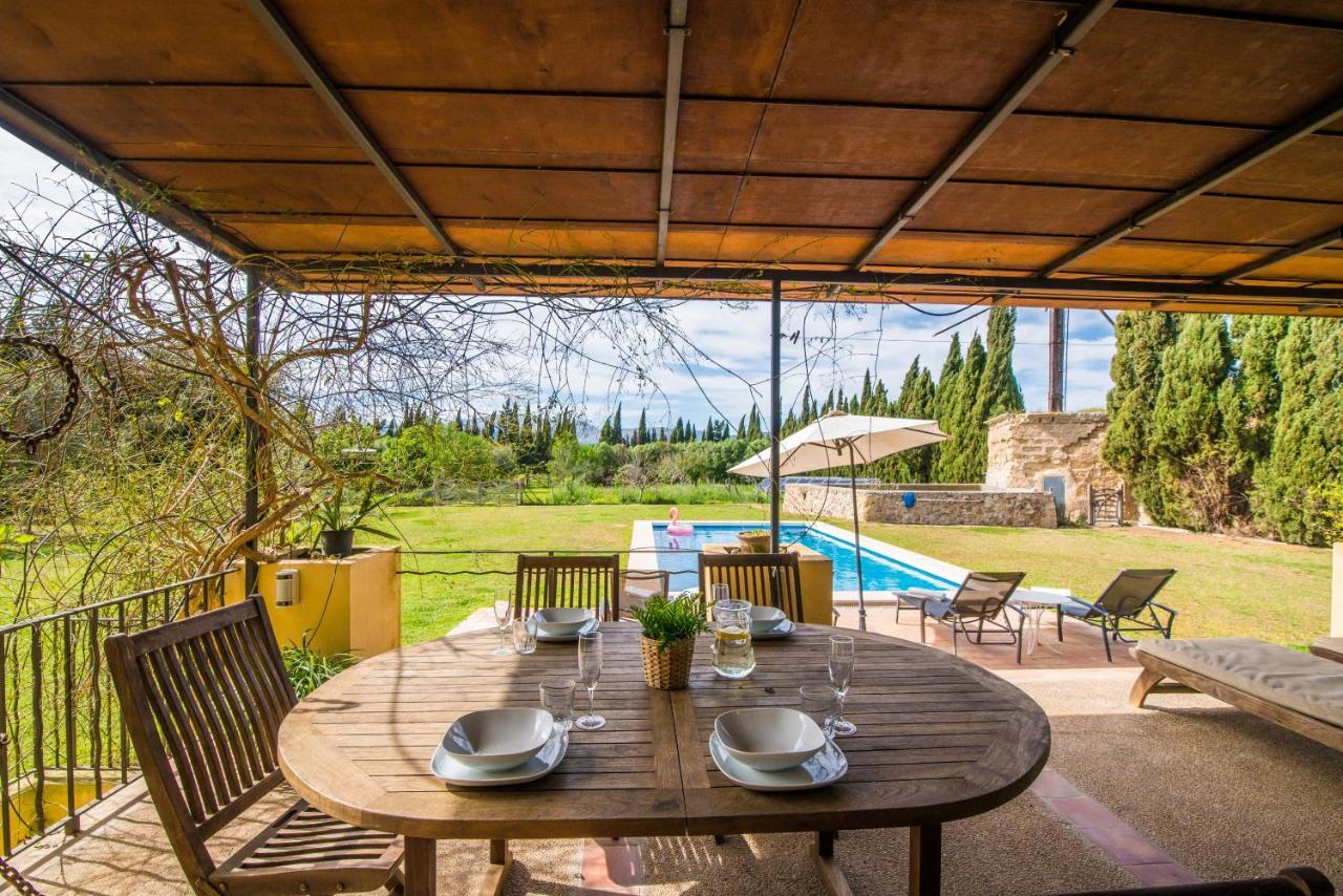 Traumhafte Finca Son Senyor - Mit Pferdekoppel Vila Sa Pobla Exterior foto