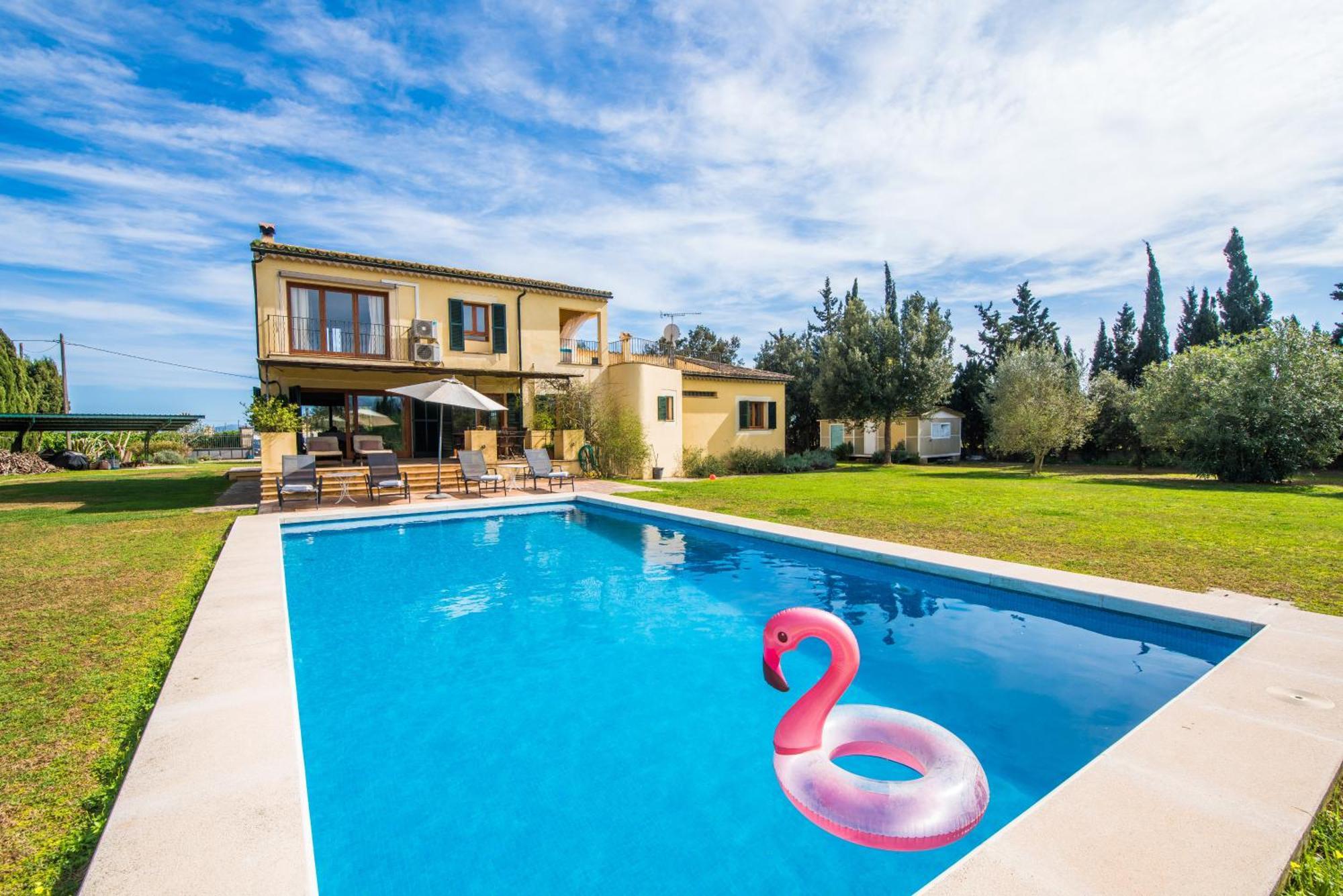 Traumhafte Finca Son Senyor - Mit Pferdekoppel Vila Sa Pobla Exterior foto