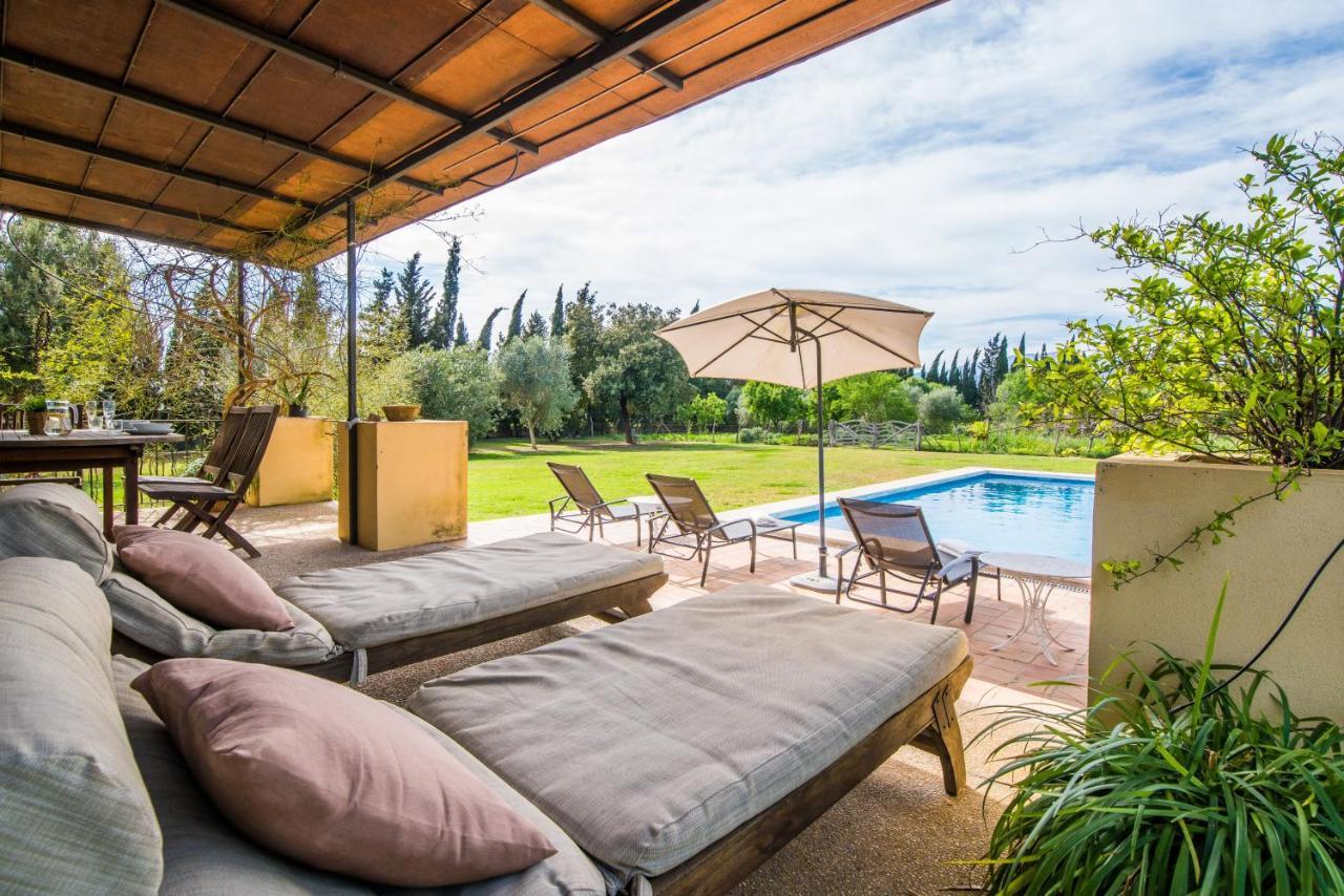 Traumhafte Finca Son Senyor - Mit Pferdekoppel Vila Sa Pobla Exterior foto