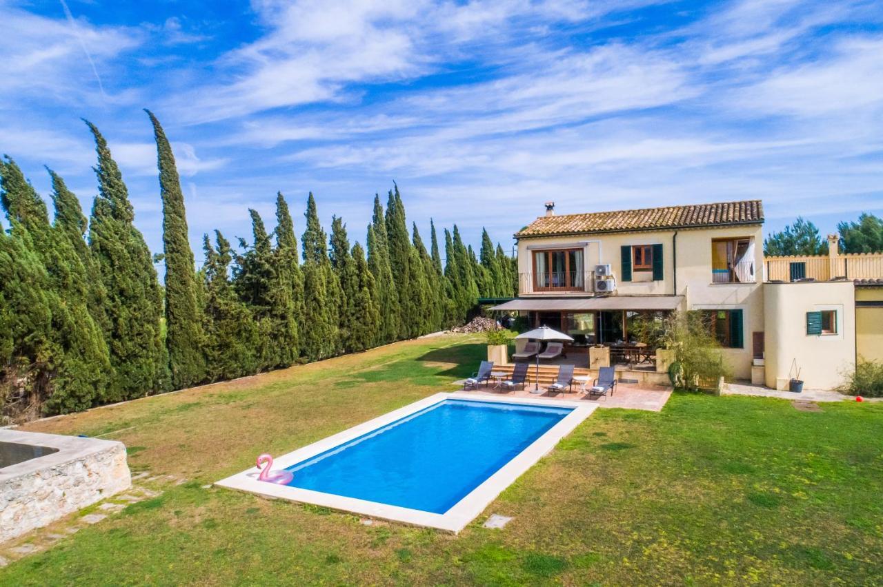 Traumhafte Finca Son Senyor - Mit Pferdekoppel Vila Sa Pobla Exterior foto