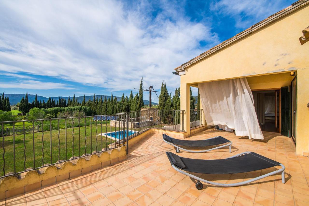 Traumhafte Finca Son Senyor - Mit Pferdekoppel Vila Sa Pobla Exterior foto