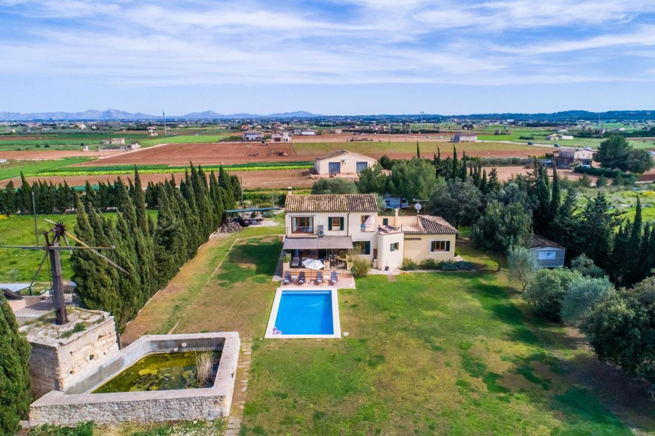 Traumhafte Finca Son Senyor - Mit Pferdekoppel Vila Sa Pobla Exterior foto