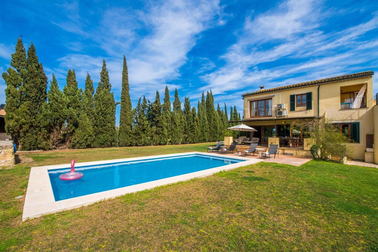 Traumhafte Finca Son Senyor - Mit Pferdekoppel Vila Sa Pobla Exterior foto
