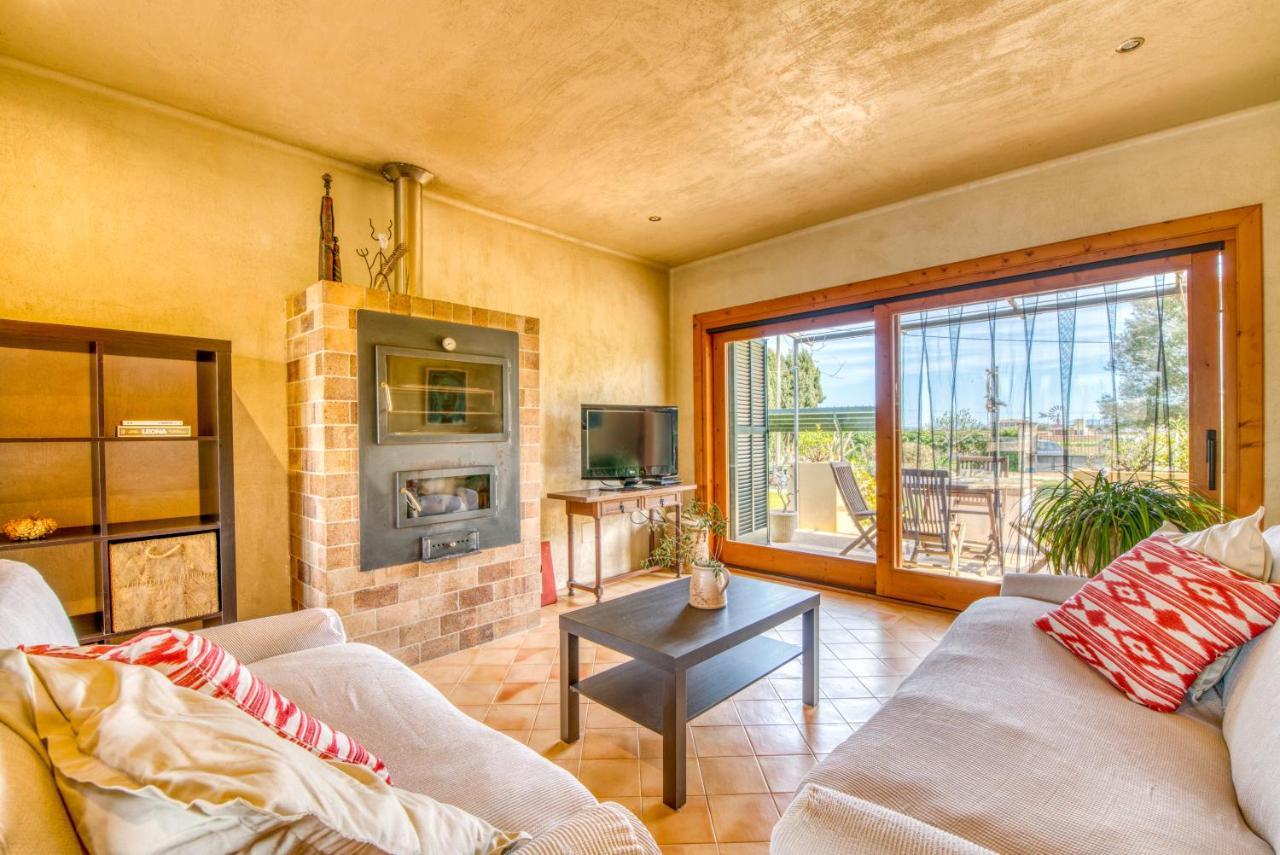 Traumhafte Finca Son Senyor - Mit Pferdekoppel Vila Sa Pobla Exterior foto