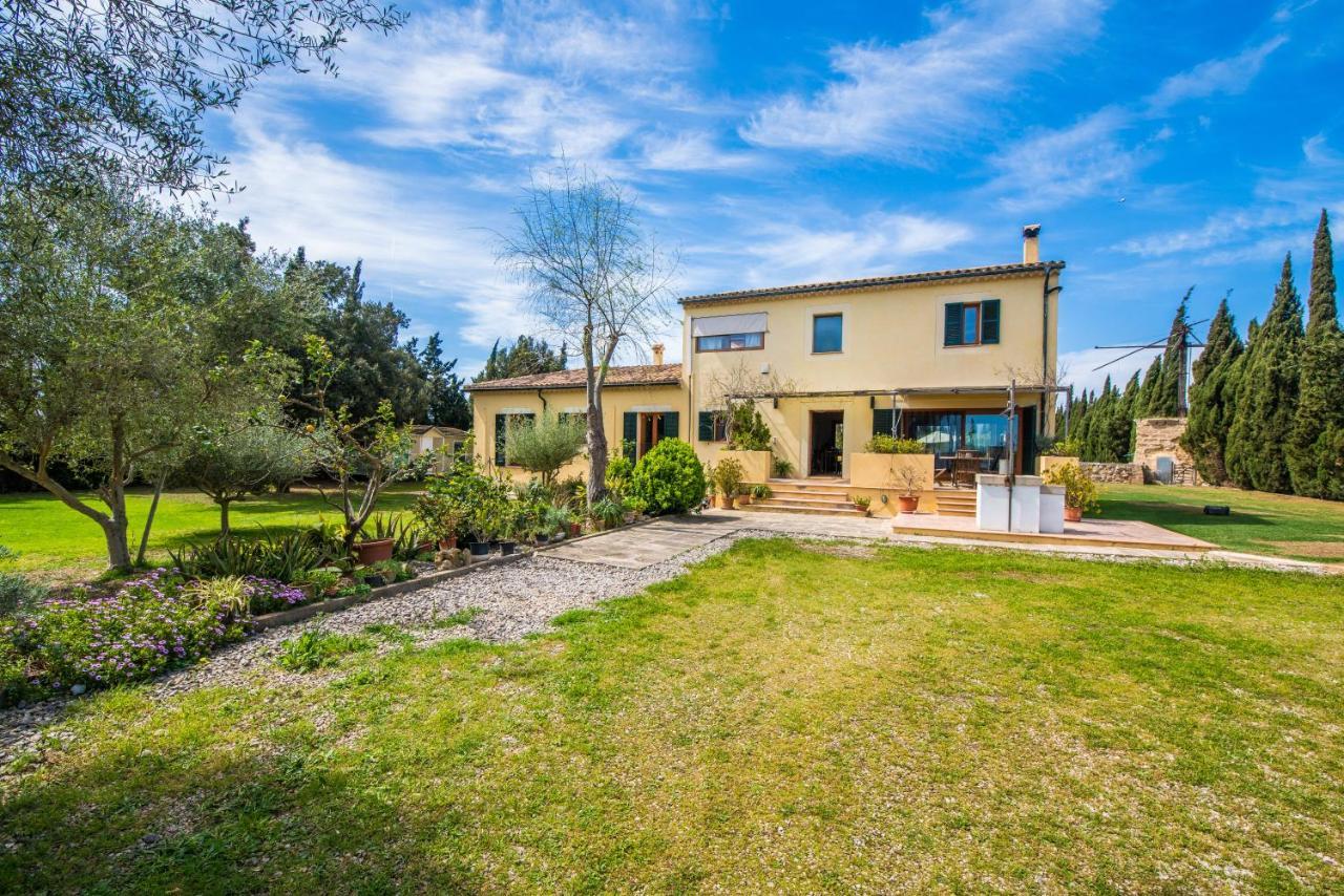 Traumhafte Finca Son Senyor - Mit Pferdekoppel Vila Sa Pobla Exterior foto